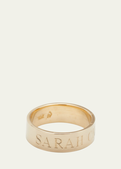 Sarah Chloe Ciela 14k Gold Band Ring