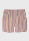 Paul Smith Multi-stripe Pattern Boxers In Multicolor