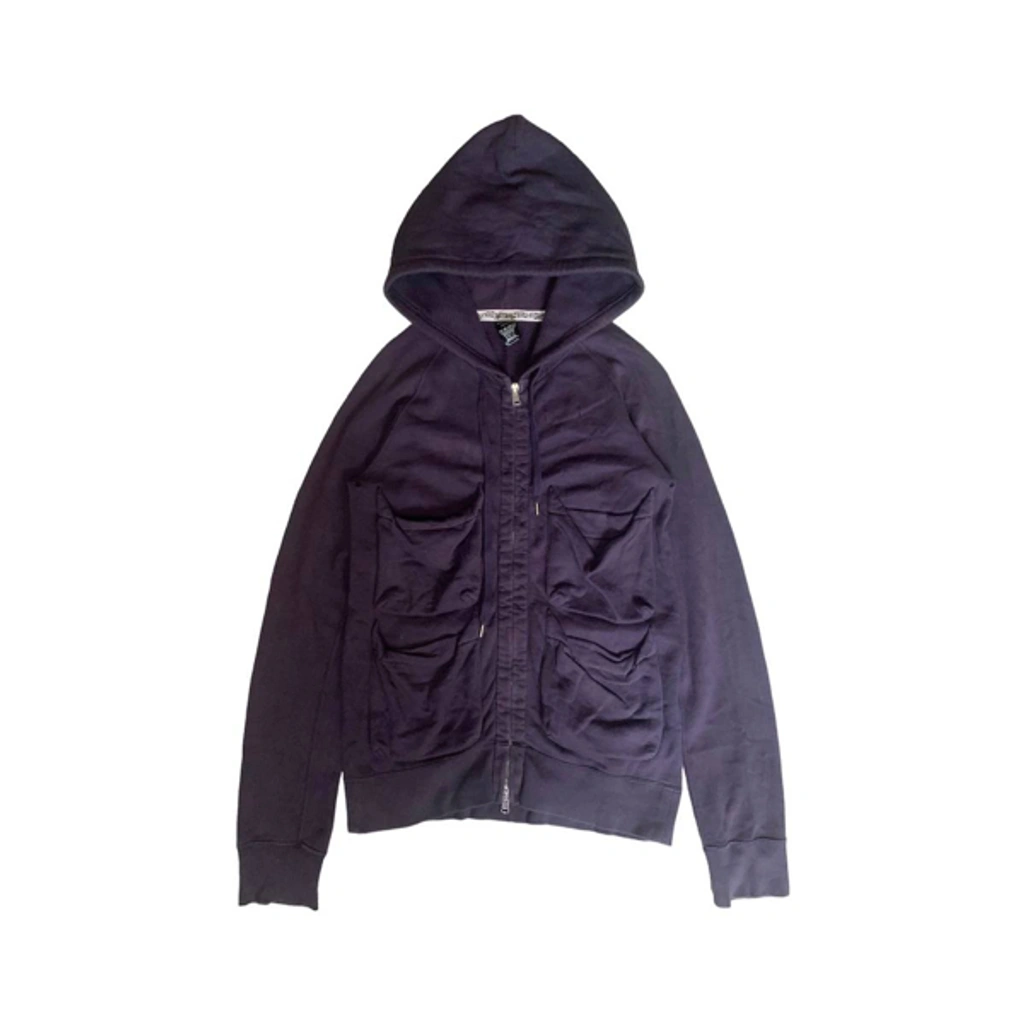 Pre-owned Number N Ine Number (n)ine 4 Pocket Cargo Hoodie In Dark 