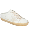 Golden Goose Superstar Sabot Slip-on Leather Sneakers In White