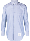 THOM BROWNE BUTTON-UP COTTON SHIRT