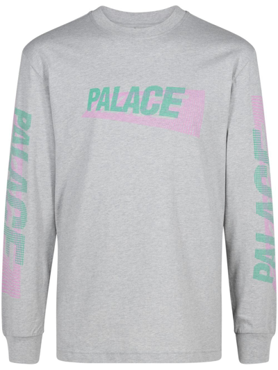 Palace 3-p Longsleeve In Grey