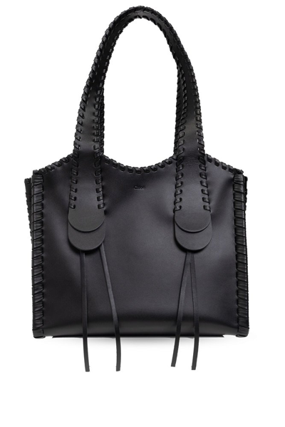 Chloé Medium Mony Tote Bag In Black