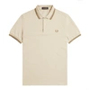 Fred Perry Twin Tipped Polo Shirt Oatmeal
