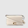Coach Women's Bandit Leather Shoulder Bag In White