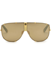 PHILIPP PLEIN OVERSIZE-FRAME SUNGLASSES