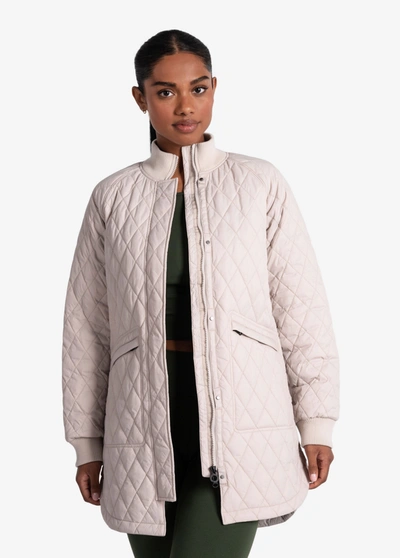 Lole 3/4 Bomber Jacket In Abalone