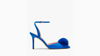 Kate Spade Amour Pom Pumps In Stained Glass Blue