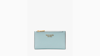 Kate Spade Morgan Small Slim Bifold Wallet In Aegean Teal