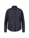 Aspesi Collared Jacket With Button Cuffs And Pockets In Blue