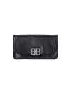 Balenciaga Medium Bb Soft Medium Flap Bag In Black  
