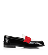 CHRISTIAN LOUBOUTIN PENNY DONNA LEATHER LOAFERS