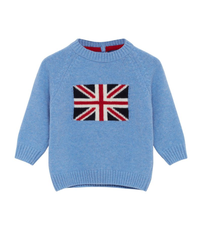 Trotters George Sweater (3-24 Months) In Blue
