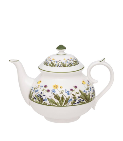 Halcyon Days Highgrove Wildflower Teapot In Multi
