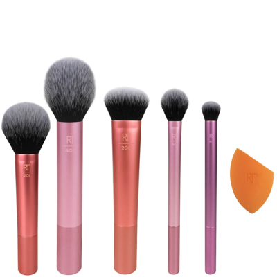 Real Techniques Everyday Essentials And Powder Brush Bundle
