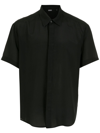 HANDRED CONCEALED BUTTON-FASTENING SHIRT