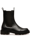 Bally Nalyna Leather Chelsea Boots In Black