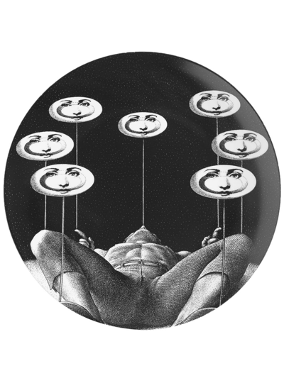 Fornasetti Tema E Variazioni N.193 Plate In Bia