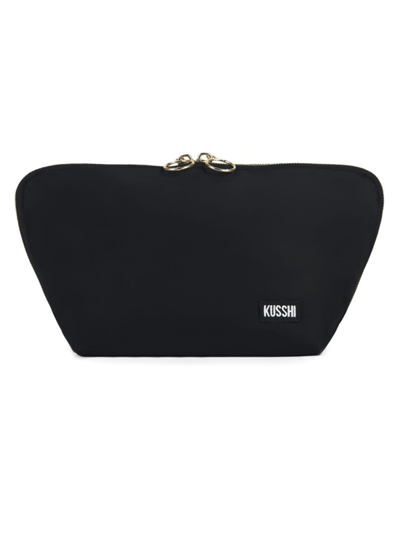 Kusshi Women's Signature Makeup Bag In Black Emerald