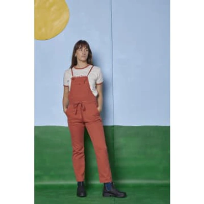 Graine Clothing Terracotta Adjusted Overalls