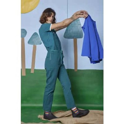 Graine Clothing Emerald Adjusted Overalls