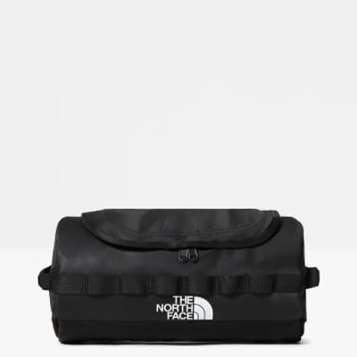 The North Face Base Camp Large Travel Canister Wash Bag In Black