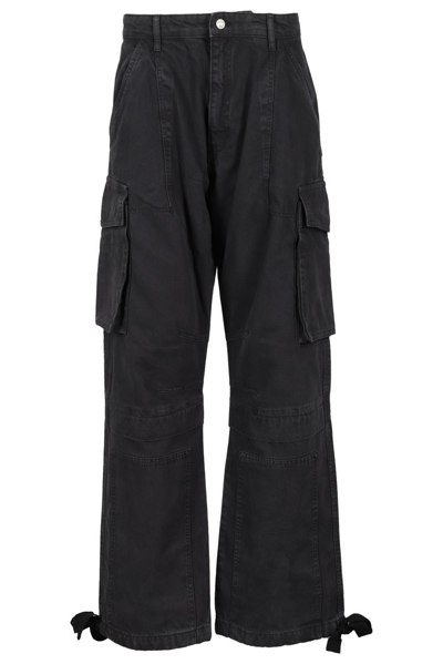 Moschino Jeans Wide In Black