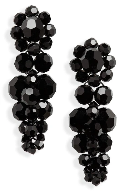 Simone Rocha Mini Cluster Earrings -  - Black