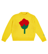 The Animals Observatory Bull Intarsia Wool Sweater In Multicoloured