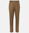 Joseph Coleman Gabardine Slim Pants In Hickory