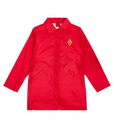 The Animals Observatory Kids' Mastiff Technical Jacket In Red