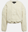 ENTIRE STUDIOS CROPPED TEDDY JACKET