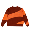 The Animals Observatory Bull Colorblocked Knit Sweater In Multicoloured