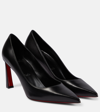 Christian Louboutin Condorapik 100 Patent Leather Pumps In Beige