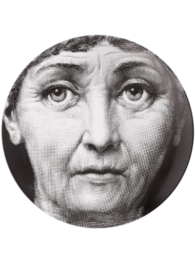 Fornasetti Tema E Variazioni N.169 Plate In Bia