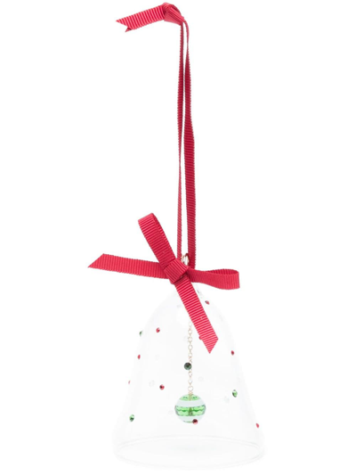 Swarovski Holiday Cheers Dulcis Bell In Green