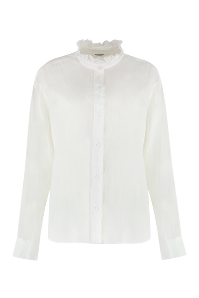 Isabel Marant Étoile Button Up Long In White