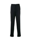 Giorgio Armani Men's Classic Woven Trouser In Black