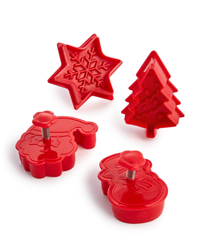 The Cellar 4-pc. Festive Piecrust Cutters Set, Created For Macy's
