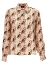 Etro Paisley Printed Silk Charmeuse Shirt