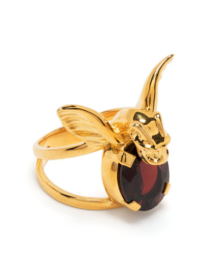 Maria Nilsdotter Gargoyle Gold-plated Ring