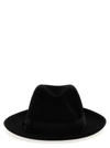 BORSALINO FOLAR HATS BLACK