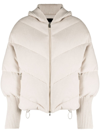 Fabiana Filippi Quilted Puffer Jacket In Neutrals