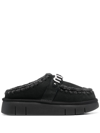 Mou Sandals In Black