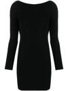 Dsquared2 Dsquared Women Black Viscose Mini Dress In Black
