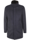 Kired Emilius Zipped Coat Clothing In Blue