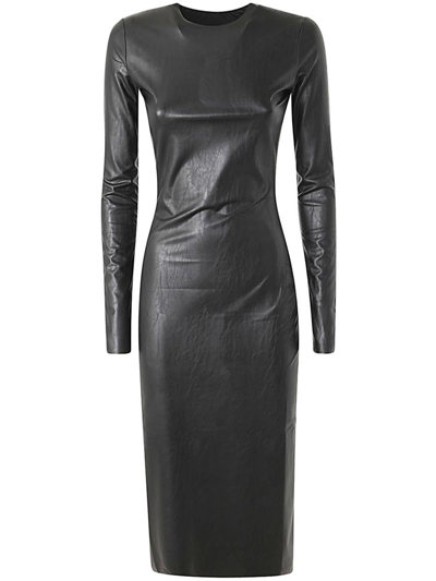 MM6 MAISON MARGIELA MM6 MAISON MARGIELA LONG SLEEVES MIDI DRESS CLOTHING