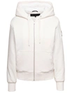 Moose Knuckles Classic Bunny Faux Fur Hooded Jacket In White