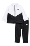 Nike Babies'  Core Tricot Track Jacket & Pants Set In Black