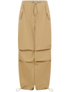 DION LEE TOGGLE ORGANIC-COTTON TROUSERS